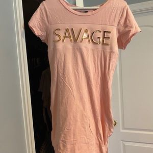Light pink ”Savage” Top